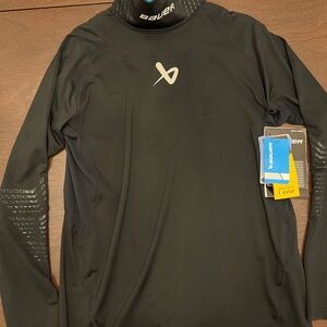 Bauer NeckProtect Long Sleeve Shirt youth xtra large